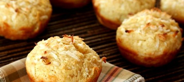 Кокосовые маффины