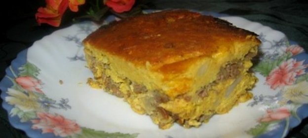 Картофельно-мясная запеканка