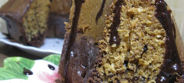 Кекс трехслойный :)