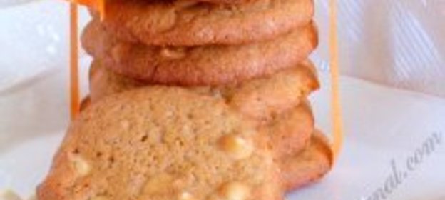 Печенье с белым шоколадом