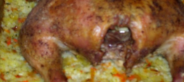 Просто курочка с рисом