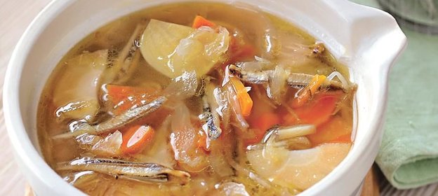 Щи со снетками