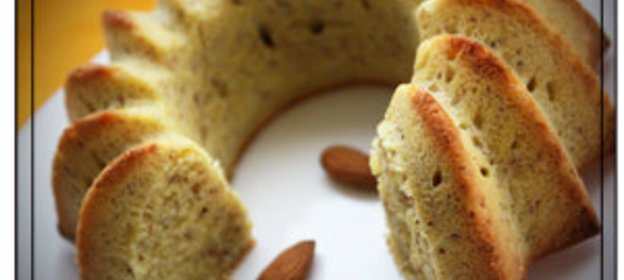 Миндально-кукурузный кекс