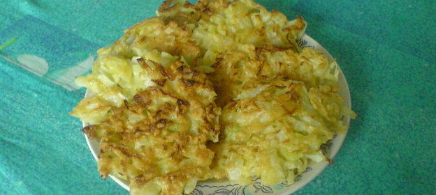 оладьи из молодой капусты