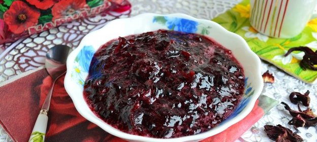 Быстрый джем из суданской розы (каркаде)