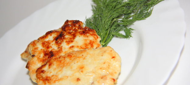 Куриные оладьи с медом и мускатным орехом