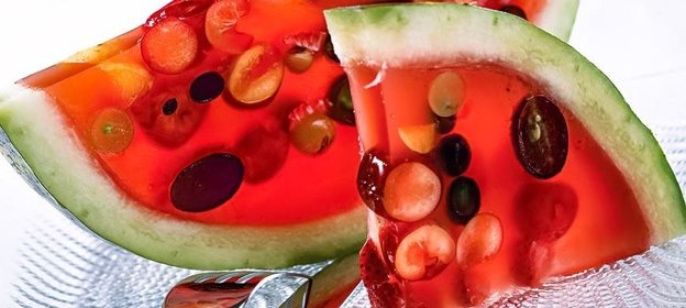 Желе в арбузе