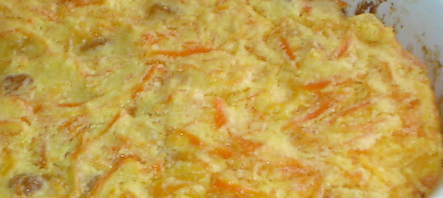 Запеканка морковная