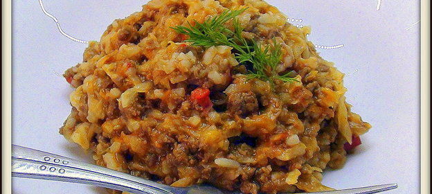 Ленивые голубцы