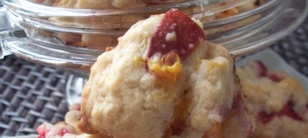 Печенье Клубнично-Персиковое