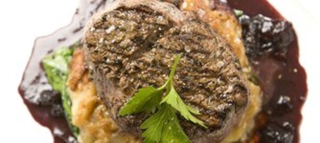 Чернично-имбирный соус