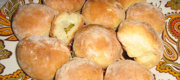 Булочки с оливками