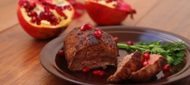 Свинина в гранатовом маринаде