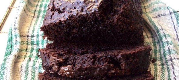Шоколадный хлеб с цукини