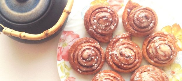 Булочки с корицей и сахаром