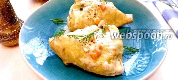 Голубцы с картофелем
