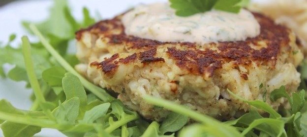 Крабовые лепешки