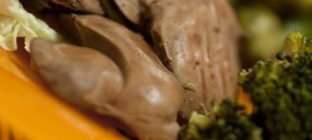 Куриная печень в лимонном маринаде