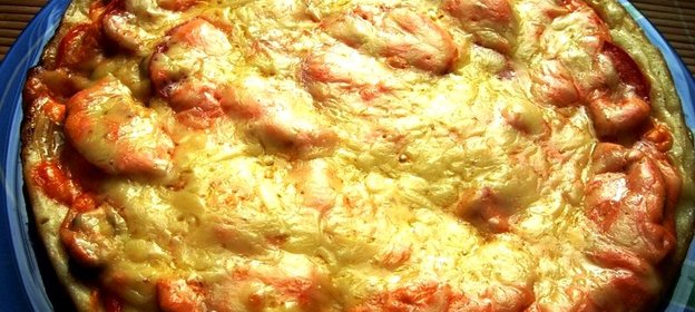 Пицца на сковороде