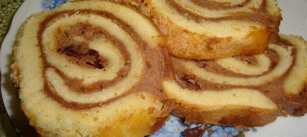 Шоколадный рулет