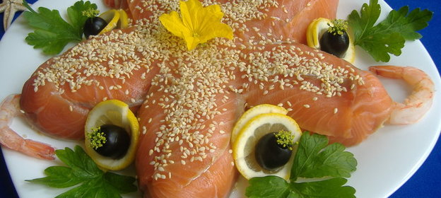 Салат Морская звезда