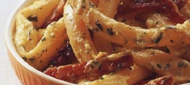 Паста цити карбонара