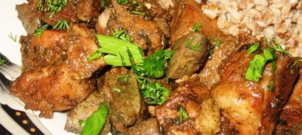 Оладьи с мясом