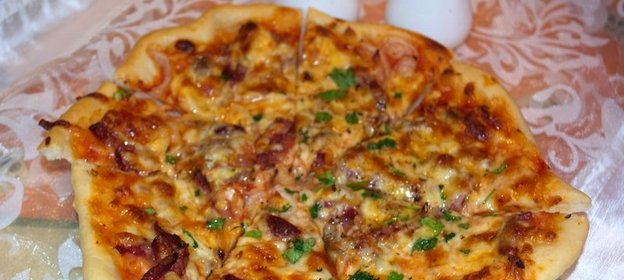 Пицца с индейкой