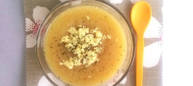 Детский супчик на бульоне