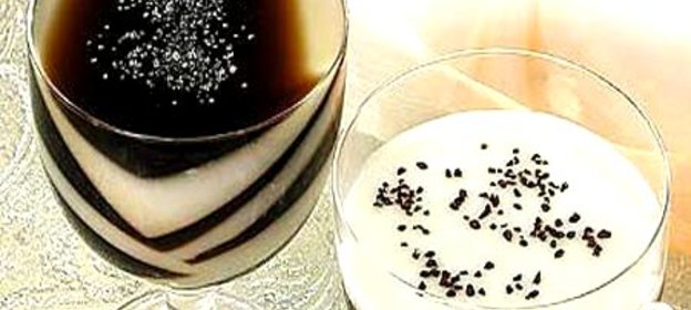 Кофейно-молочное желе