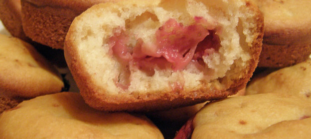 Маффины с клубникой