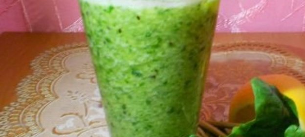 Смузи из киви и шпината