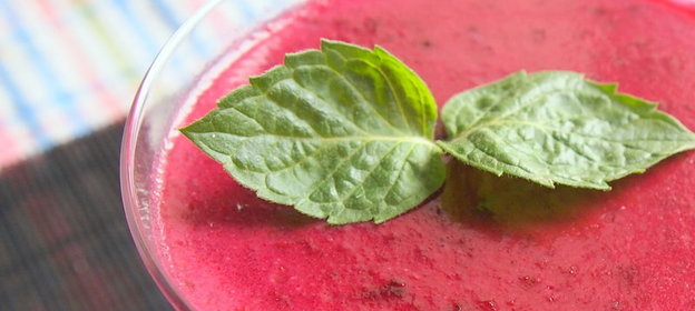 Панна-котта из смородины на агар-агаре