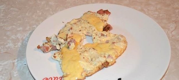 Яичница по-холостяцки