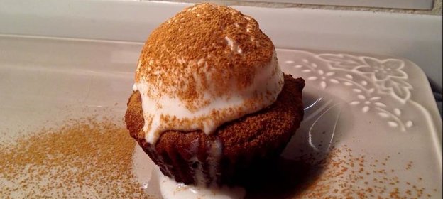 Шоколадный фондан