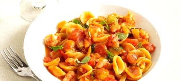 Паста с опятами