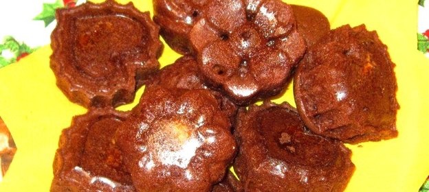 Шоколадные кексы на молоке