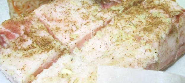 Соленое сало