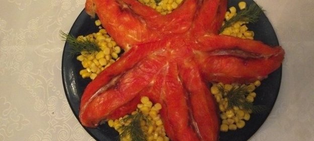 Салат «Морская звезда»