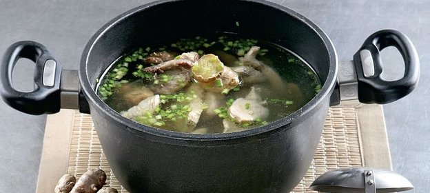 Китайский куриный бульон