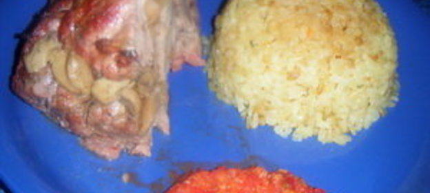 Свиная Шейка фаршированная под Пикантным Маринадом