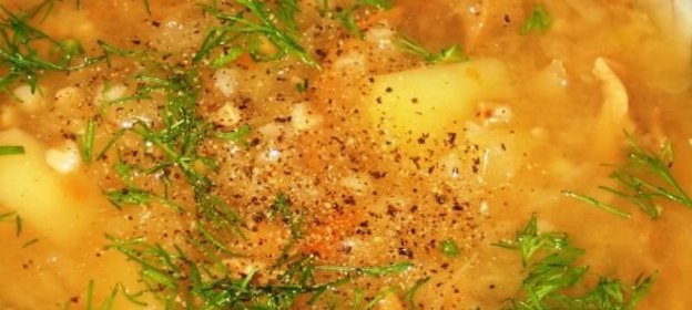 Щи из квашеной капусты по старинному рецепту