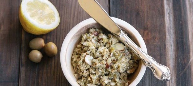 Джем из оливок и миндаля