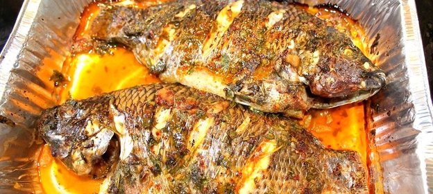 Рыба святого Петра в маринаде в средиземноморском стиле