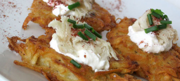 Картофельные оладьи Вкусняшка