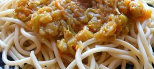 Овощной соус к макаронам