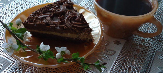 Десерт из апельсинов с гранатом