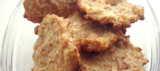 Творожно-овсяное печенье