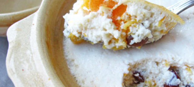 Тыквенно-творожная запеканка в горшочке