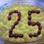 25 виноградин или Четверть века :)